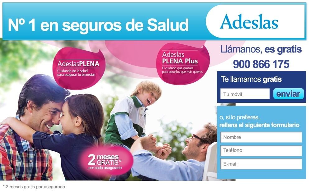 Brandesign diseña landingpages paginas de aterrizaje para tu campaña SEM display captación leads marketing responsive