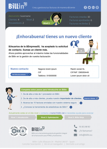 html de CRM customer relationship manager plantilla diseño maquetacion