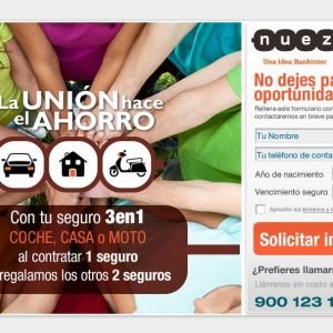 Landing page para campañas de generación de leads y captación lead nurturing agencia creativa madrid