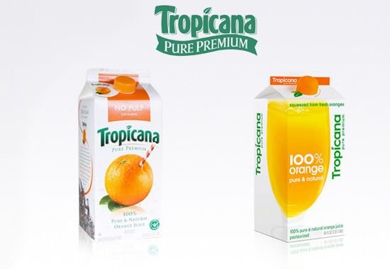 tropicana ejemplo de rebranding cambio en la imagen de marca ejemplos de Branding y rebranding Brandesign agencia creativa madrid