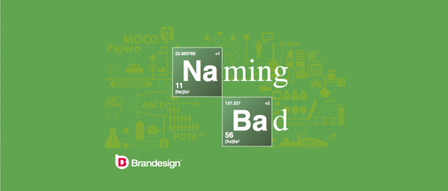 Los errores de un mal naming, un mal nombre de marca Brandesign agencia de branding