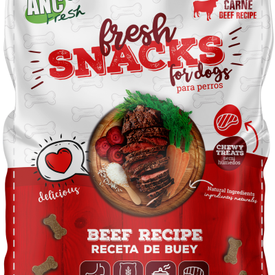 Diseño de producto Snacks para Perros para Fresh Snacks © 2019 Brandesign