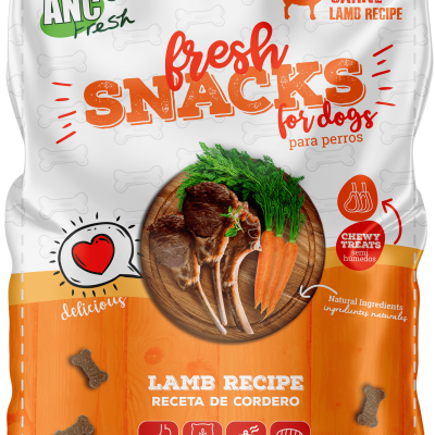 Diseño de producto Snacks para Perros para Fresh Snacks © 2019 Brandesign