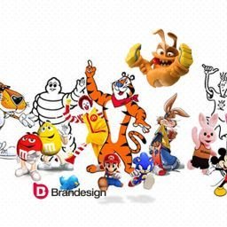 personajes de marca de productos de consumo masivo en españa