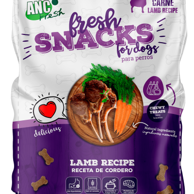 Diseño de producto Snacks para Perros para Fresh Snacks © 2019 Brandesign