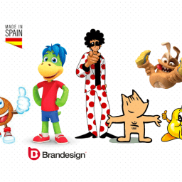 Las mascotas de marcas made in spain hechas en España branding design