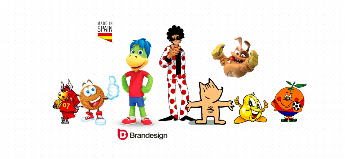 Las mascotas de marcas made in spain hechas en España branding design