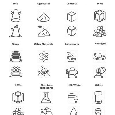 Iconografia diseñada iconos app Brand design madrid