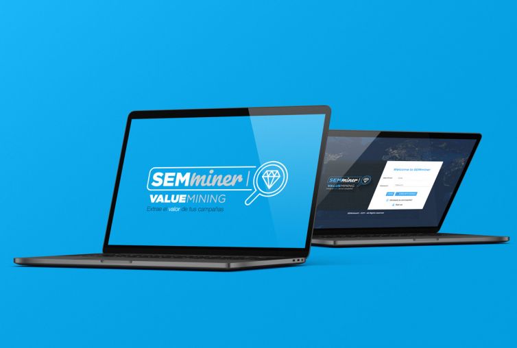 Design of the corporate identity of the Semminer webApp