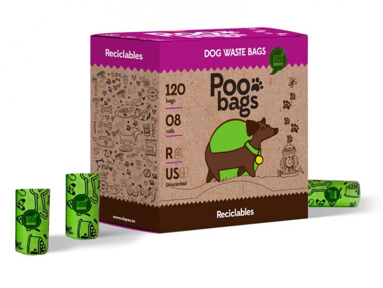 diseño de productos con material y papel reciclado