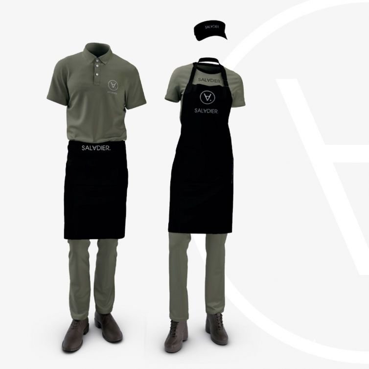 Aplicativos de marca del manual de identidad corporativa