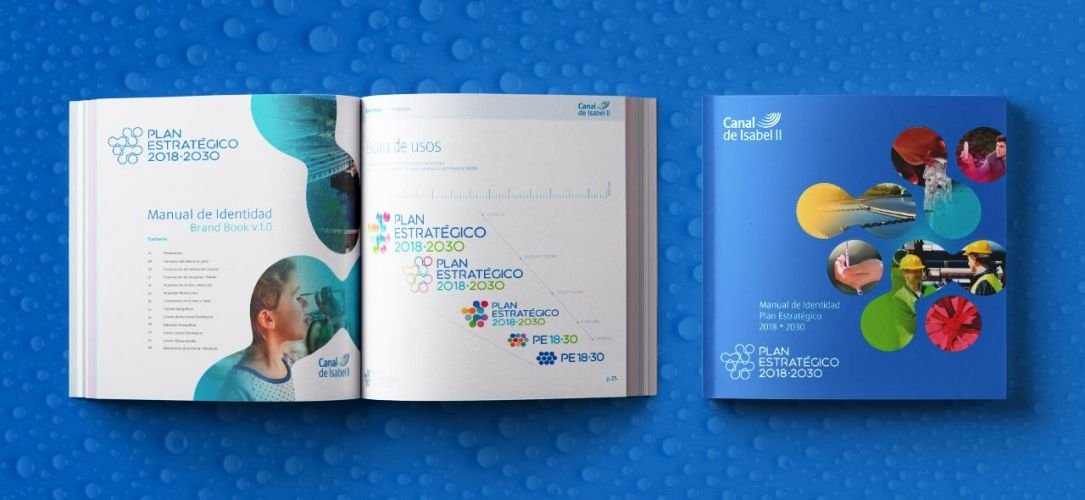 Manual de Identidad corporativo plan estratégico Canal de Isabel