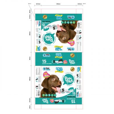 Die cut o troquel tecnico de diseño de packaging