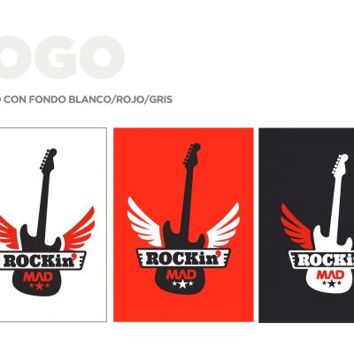 páginas del manual de identidad corporativa diseño de logo