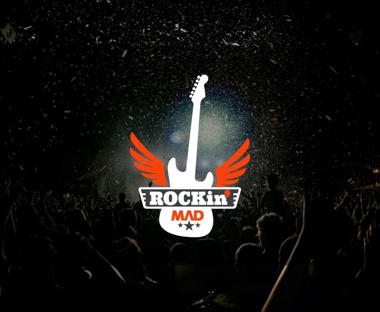 Portafolio de Branding Rock in Madrid escuela de rock Brandesign