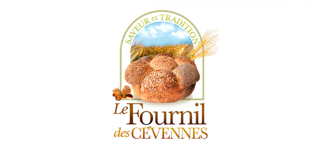 Diseño del imagotipo de Le Fournil des cevennes pacificadora en Montpellier