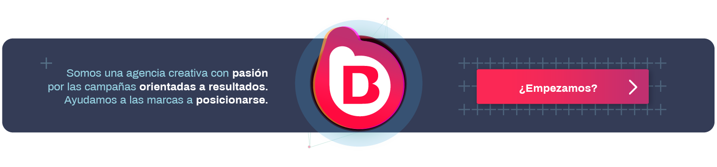 Somos una agencia creativa con pasión por las campañas orientadas a resultados. Ayudamos a las marcas a posicionarse.