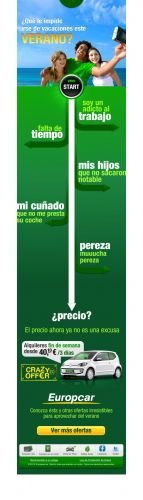 Diseño grafico de newsletteres en HTML para campañas de Email marketing