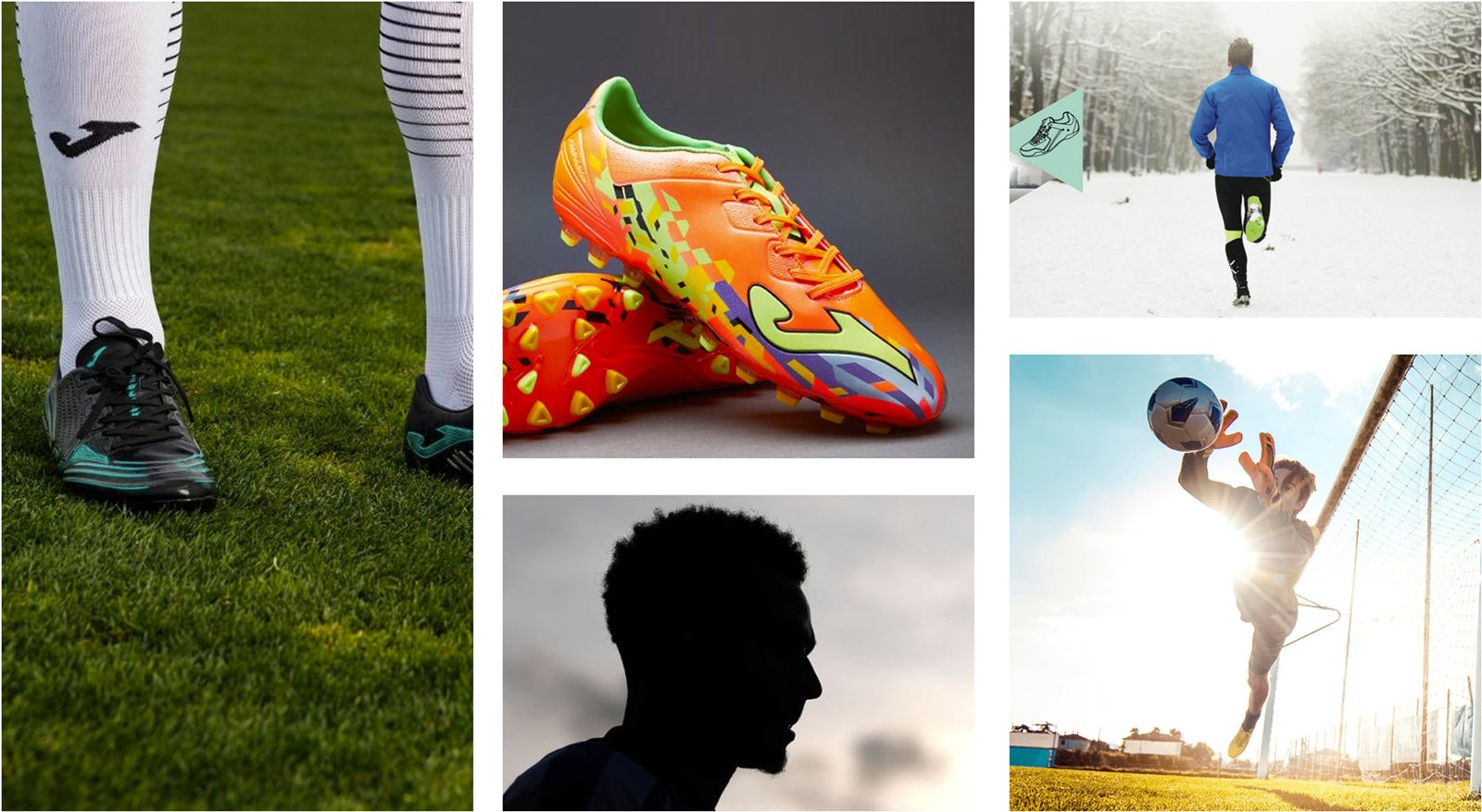 concepto de diseño gráfico para joma