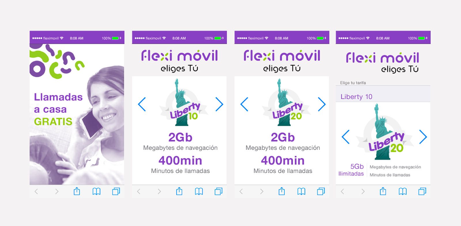 Diseño de la experiencia de usuario para la app de fleximovil