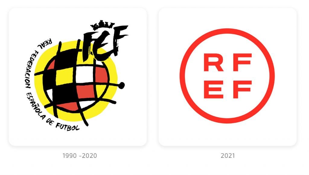 Nuevo rebranding identidad corporativa RFEF