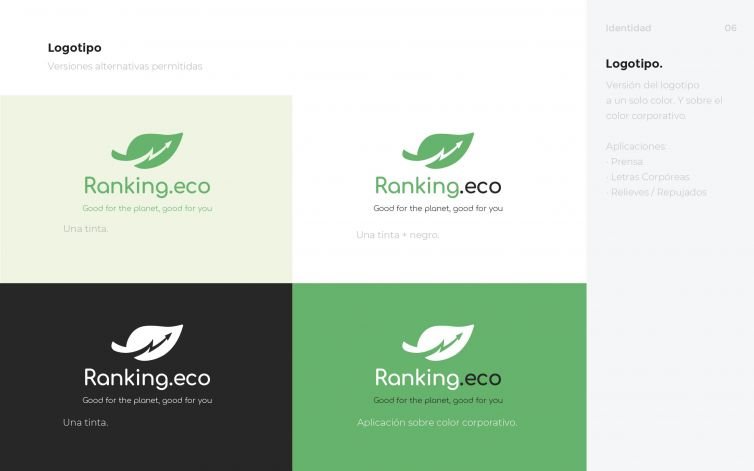 Manual de identidad corporativa para el diseño de logotipo