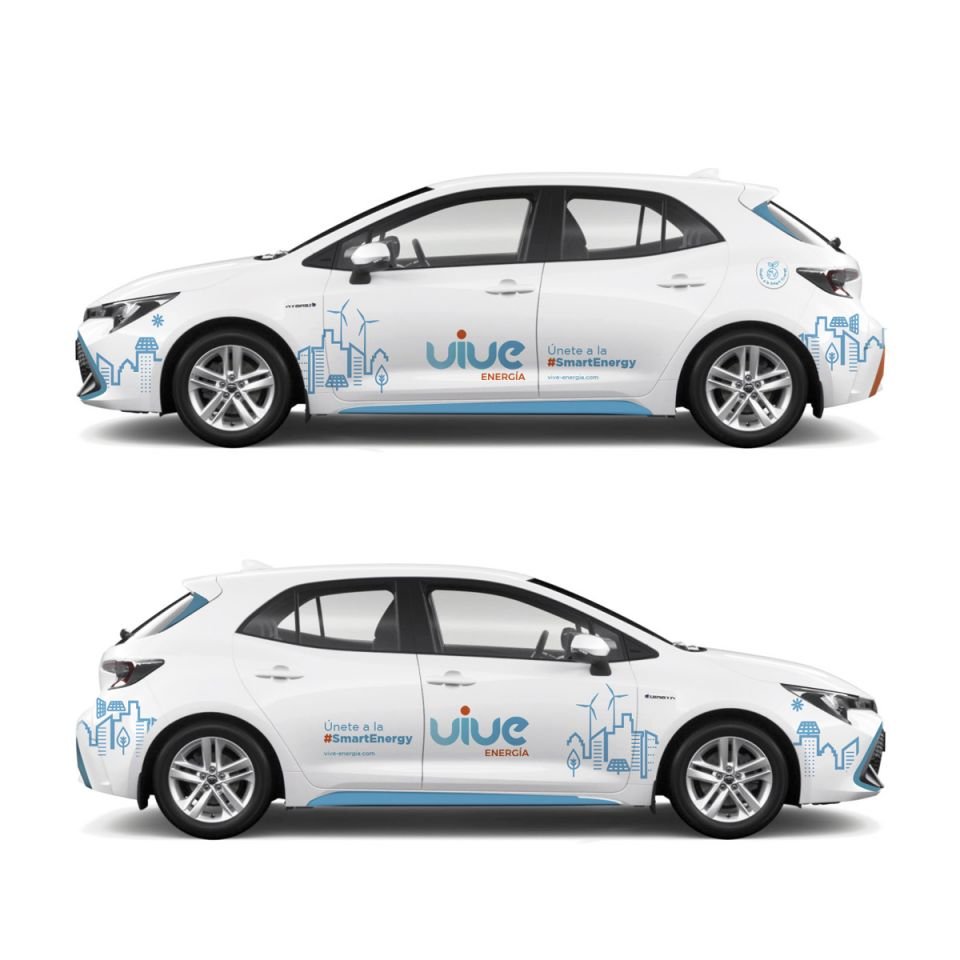 diseño de coches corporativo logistica rotulación diseño grafico