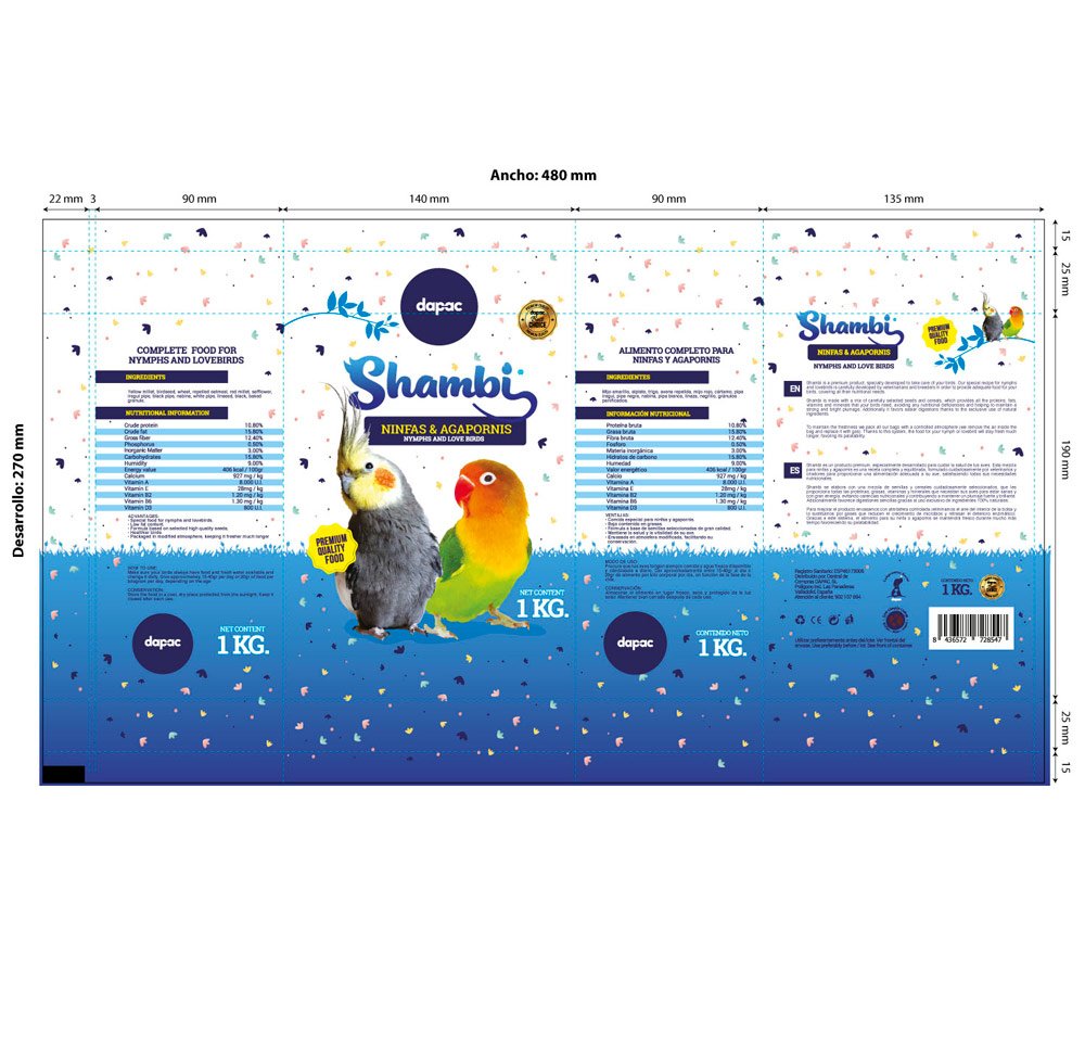 Arte final para imprenta para packaging