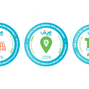 diseño de los sellos de calidad y compromiso medioambiental