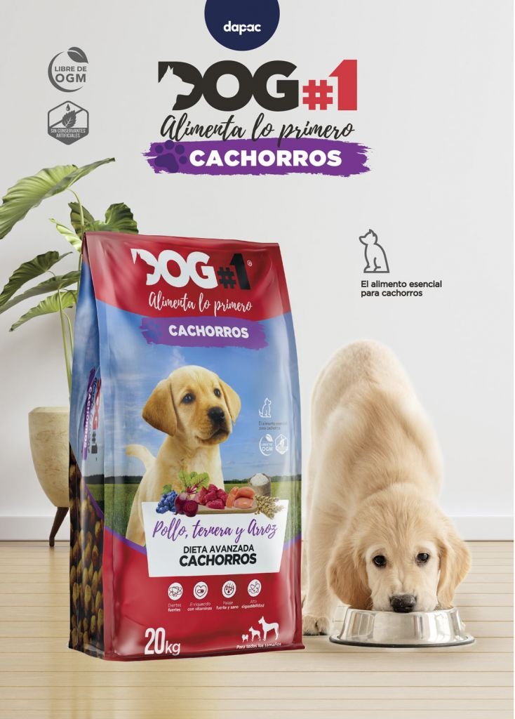 Diseño de las fichas tecnicas de producto alimentación para perros