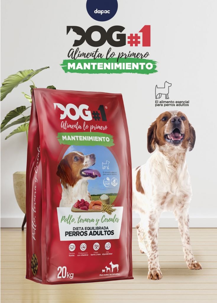Diseño de las fichas tecnicas de producto alimentación para perros