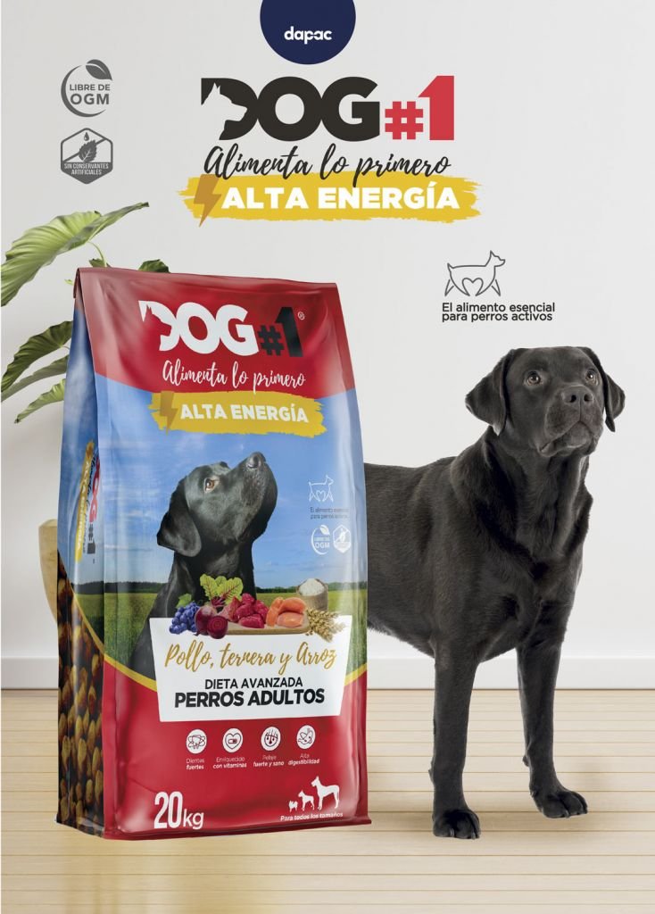 Diseño de las fichas tecnicas de producto alimentación para perros