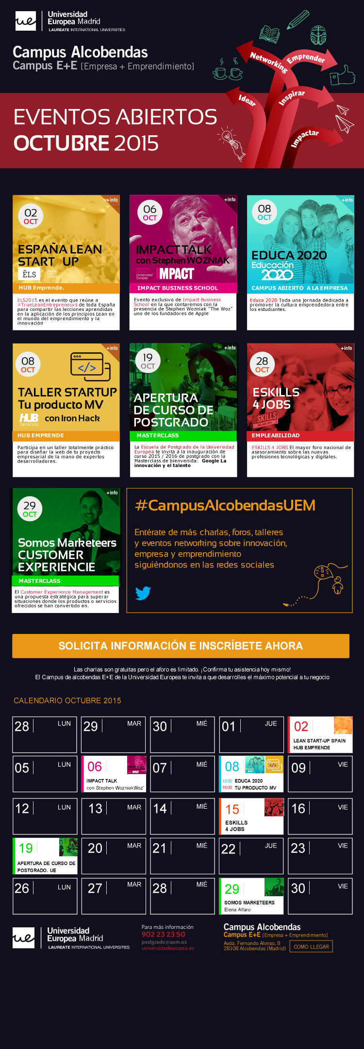 diseño de emailings para eventos