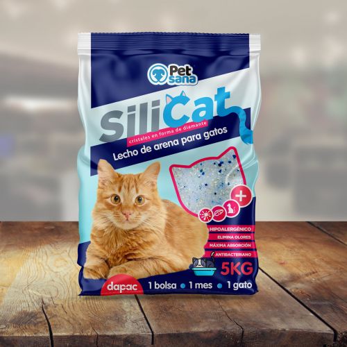 Product packaging design for a cat litter bed product Brand