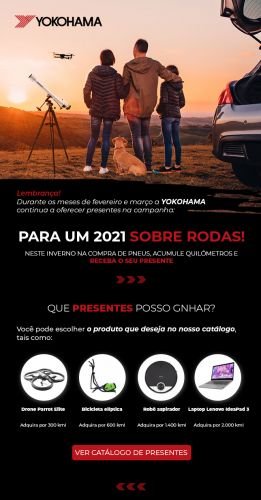 Campaña de email marketing yokohama diseñado para la agencia de marketing LVS2