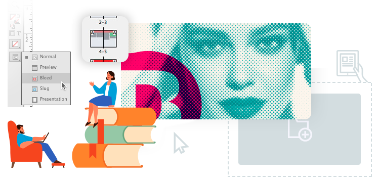 maquetación y diagramación de libros, revistas para editoriales