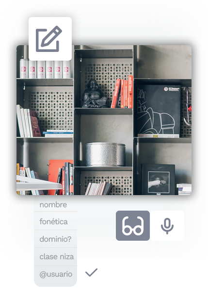 nombre, fonetica, dominio para la pagina web, registro de marca en la oficina española de patentes y marcas