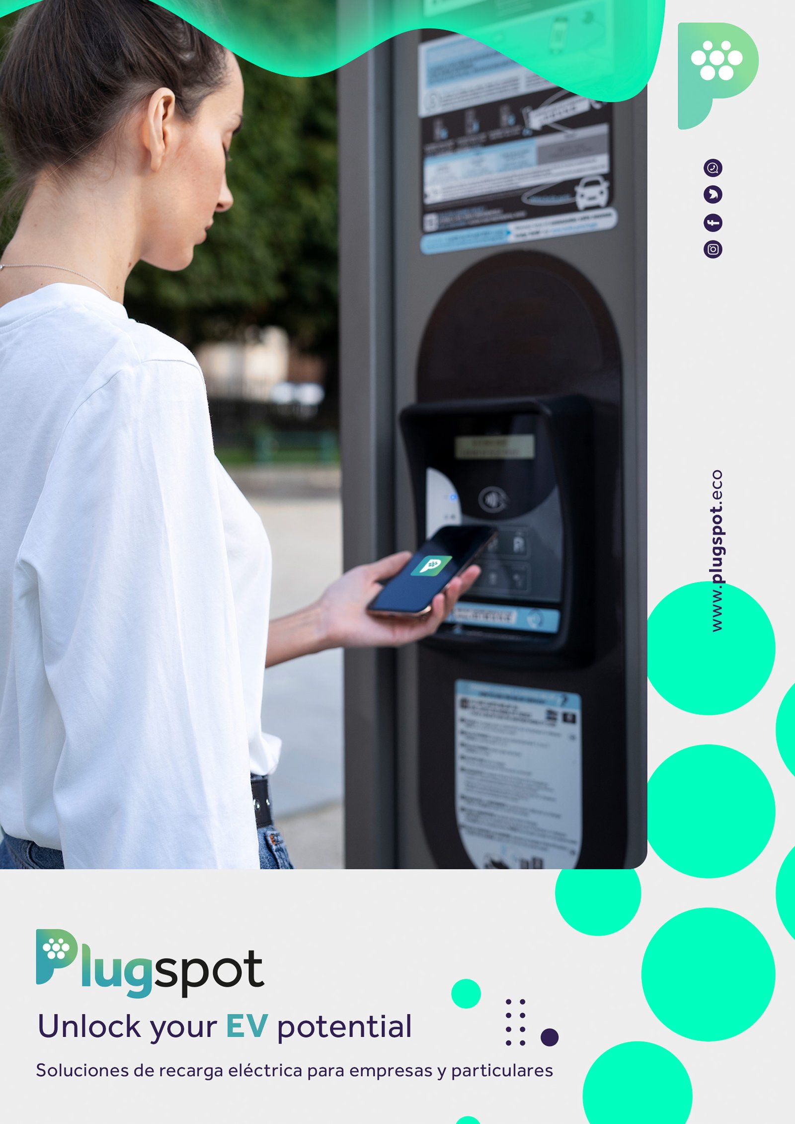 trípticos corporativos para sector energético y movilidad