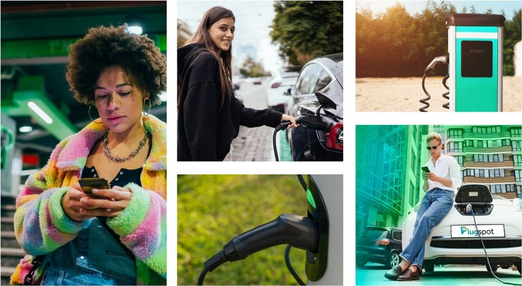 concepto de diseño gráfico para plugspot