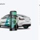 diseño grafico de las estaciones de recarga de coche eléctricos