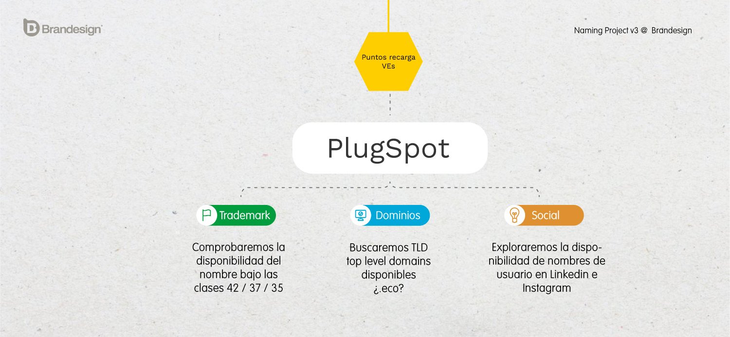 desarrollo de la estrategia de naming
