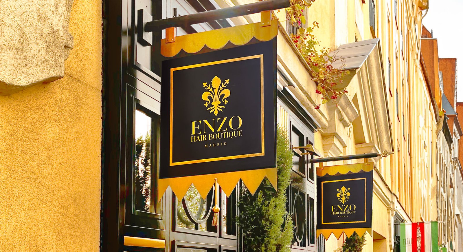 diseño de logotipo para retail peluquería