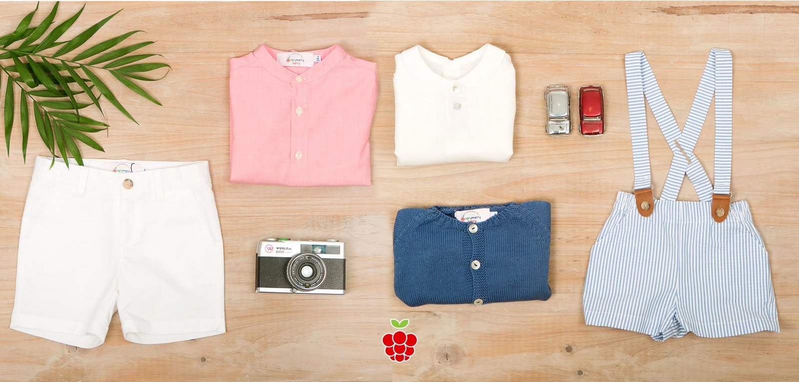 look book y bodegón de fotos de moda de ropa para niños