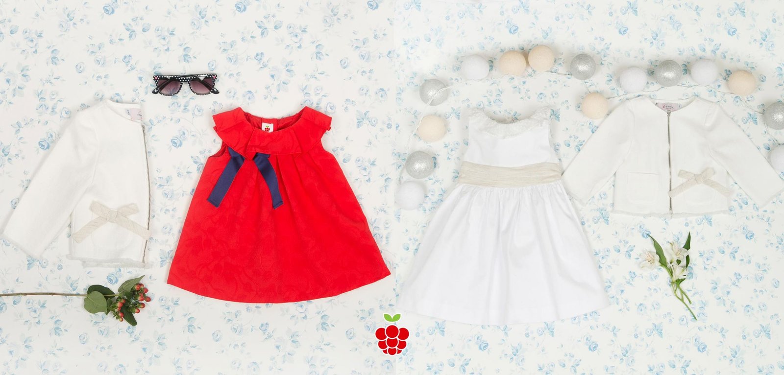 look book y bodegón de fotos de moda de ropa para niñas