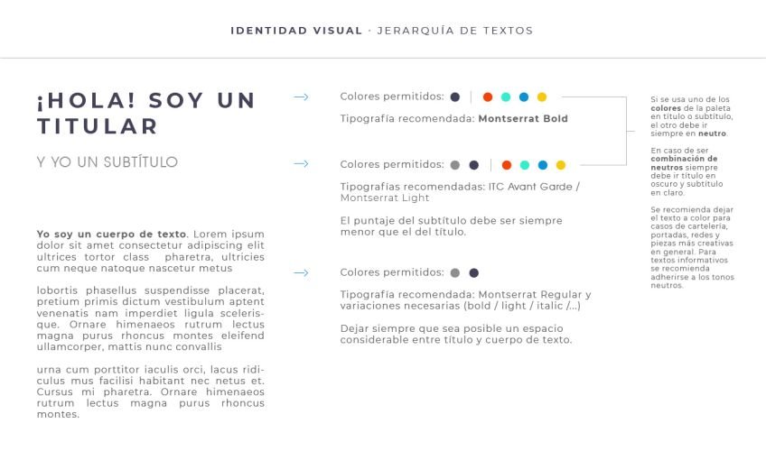 Pautas del manual de marca manejo del logotipo