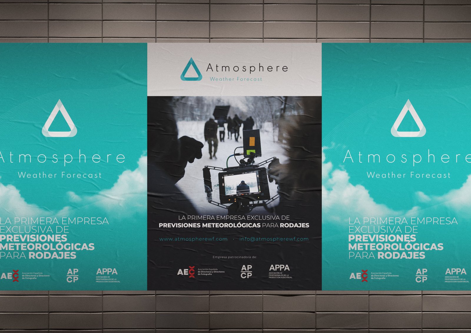 Carteles de publicidad exterior agencia de diseño gráfico