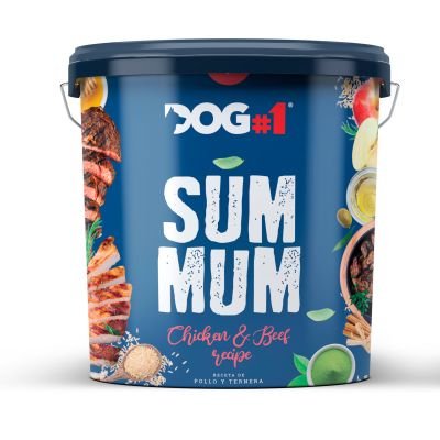diseño de empaque packaging marca Dog Summum pienso mascotas