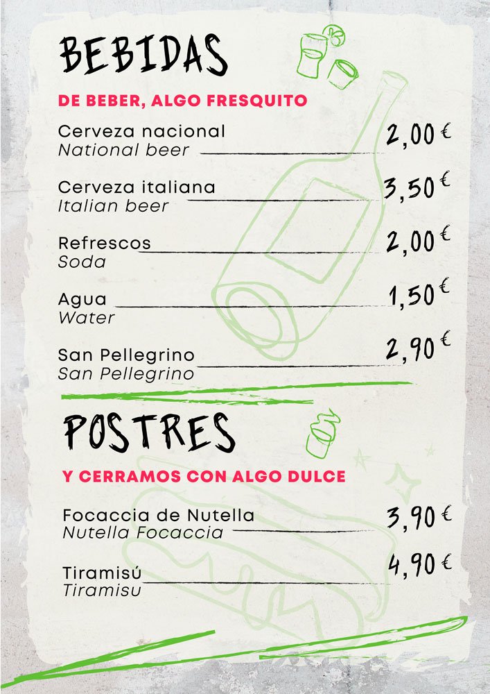 Portafolio ilustraciones restauracion agencia creativa madrid