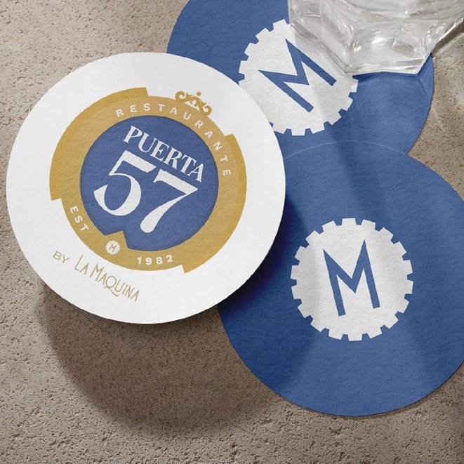 Creación de identidad visual completa y materiales corporativos en Madrid.