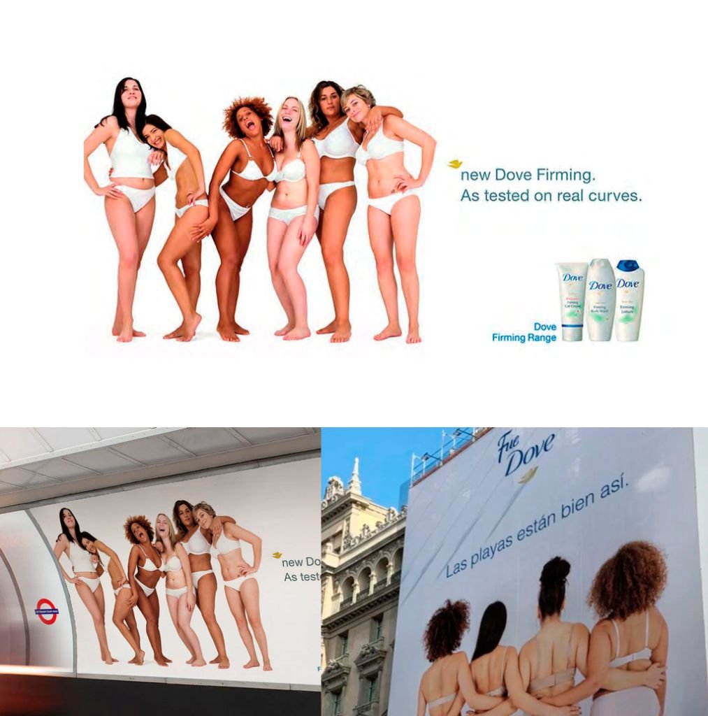 Dove Real Beauty Ejemplos reales de campañas de comunicacion corporativa transparente